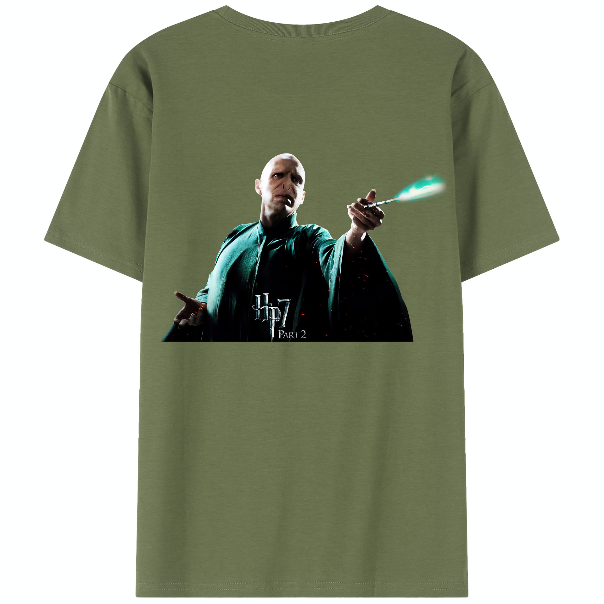 （画像用） Harry Potter ハリー・ポッターシリーズ 綿100％半袖Tシャツ（背面プリント）